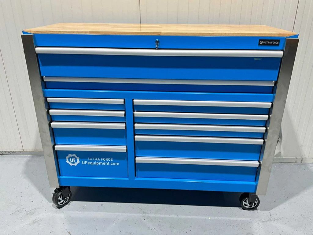 Ultra Force Equipment Gereedschapswagen 11 laden gevuld met 386 pcs, softclose