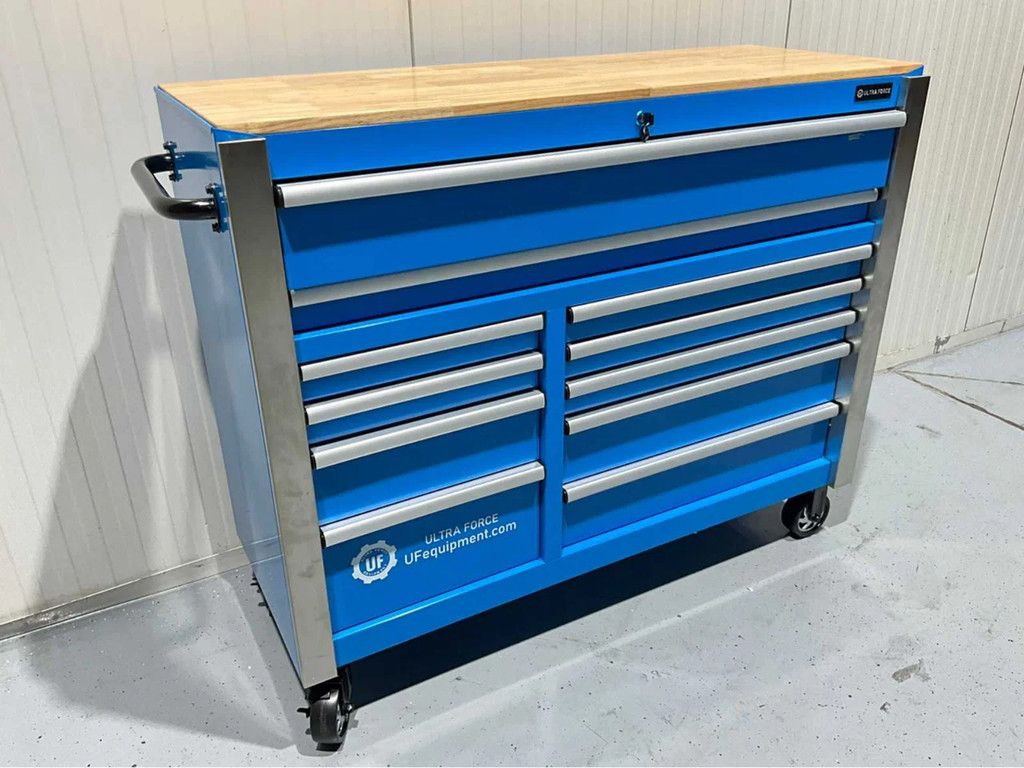 Ultra Force Equipment Gereedschapswagen 11 laden gevuld met 386 pcs, softclose