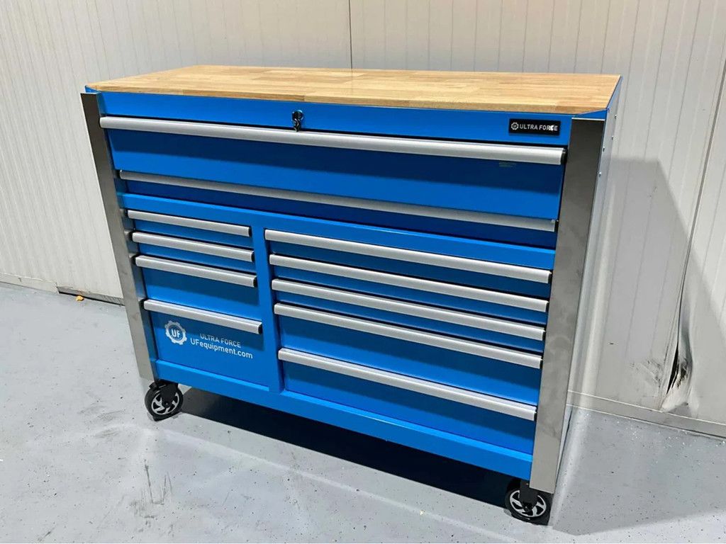 Ultra Force Equipment Gereedschapswagen 11 laden gevuld met 386 pcs, softclose