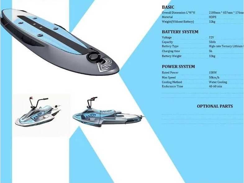 Elektro jet surf - Surfboard Waterscooter
