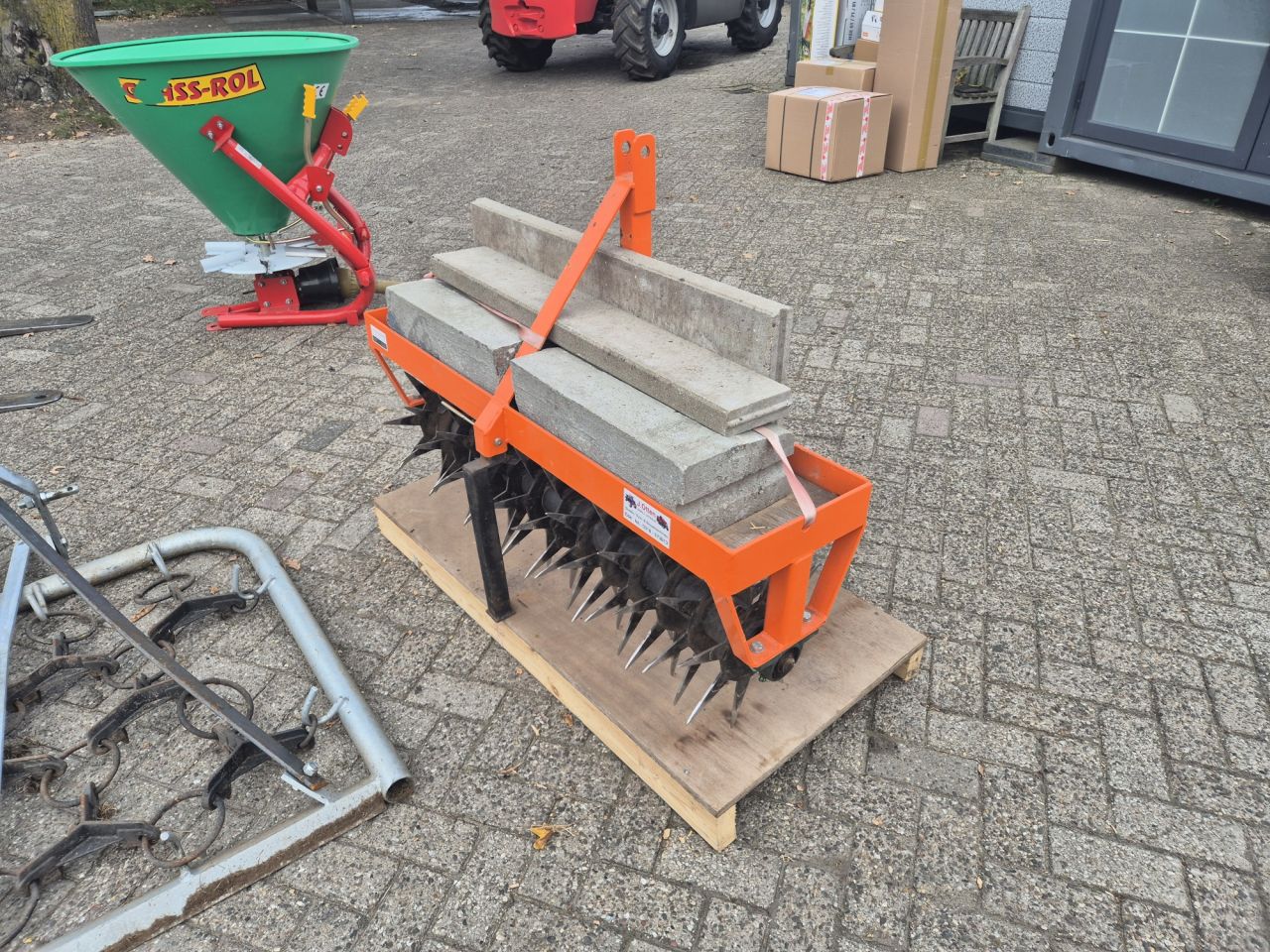 TORPAN-pro gazonbeluchter met breedte van 1,2 m