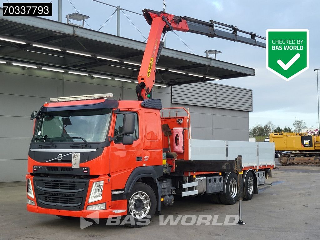 Volvo FM FM 410 6X2 Palfinger PK 19.001 SLD Crane Kran Lift+steering axle Automatic Euro 6