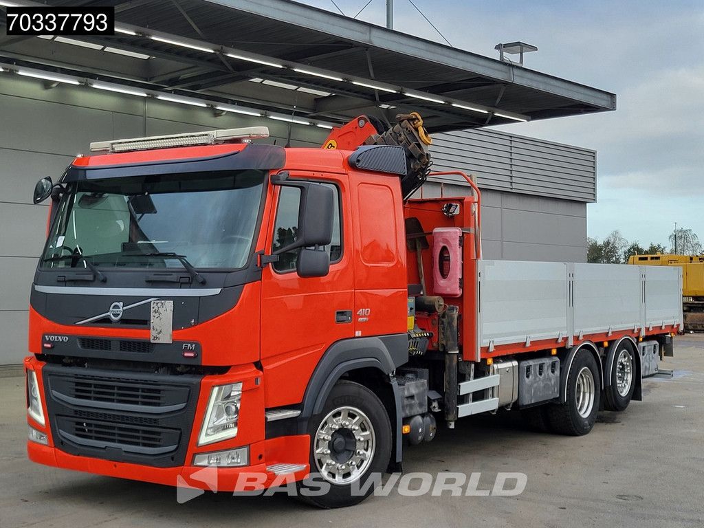 Volvo FM FM 410 6X2 Palfinger PK 19.001 SLD Crane Kran Lift+steering axle Automatic Euro 6