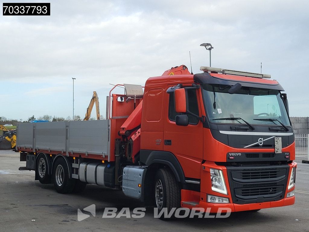 Volvo FM FM 410 6X2 Palfinger PK 19.001 SLD Crane Kran Lift+steering axle Automatic Euro 6