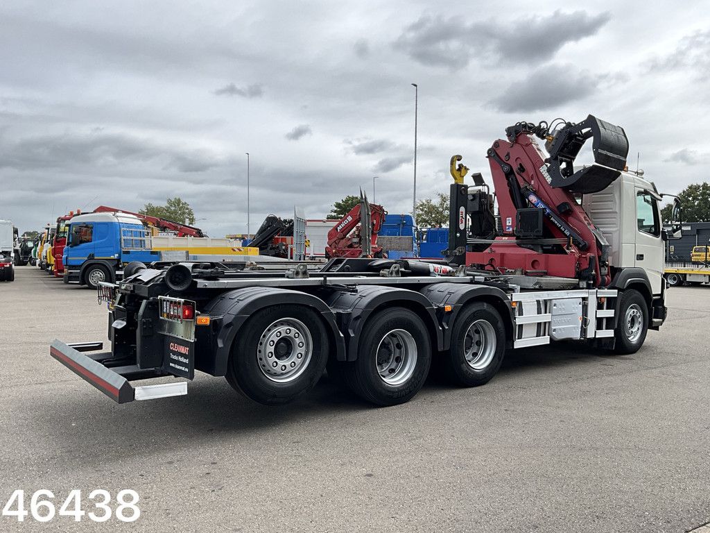 Volvo FMX 460 8x4 Euro 6 HMF 19 Tonmeter Z-kraan