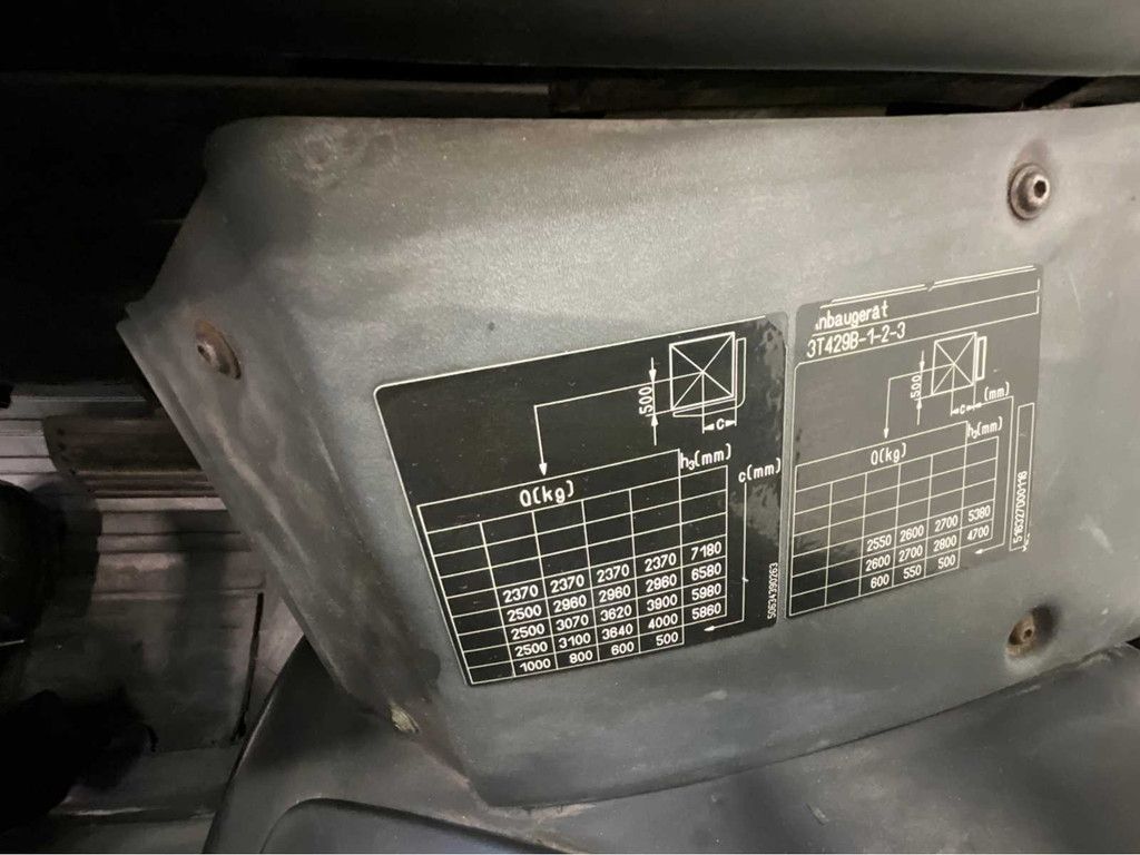 Still RX60-40 Triplex - Vorkensteller - Freelift - Sideshift