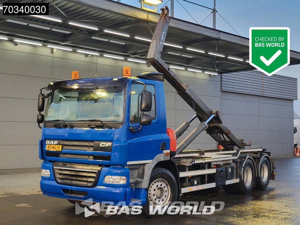 DAF CF85.410 6X2 NL-Truck VDL S-21 6200 container system Lift-Axle Euro 5
