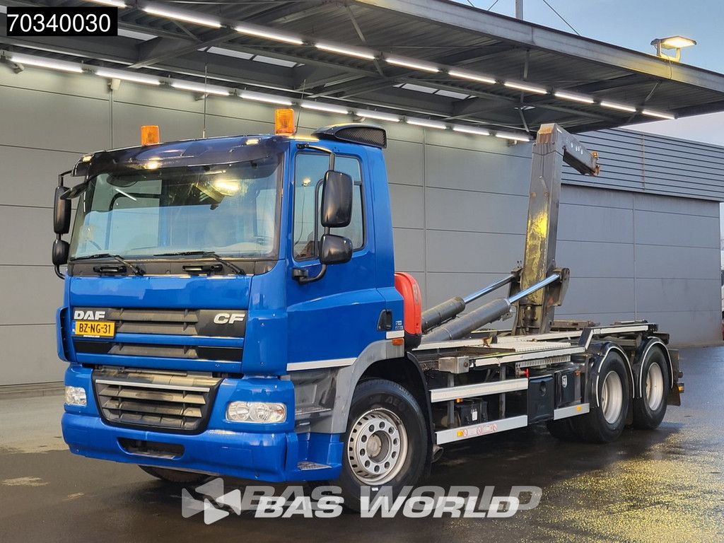 DAF CF85.410 6X2 NL-Truck VDL S-21 6200 container system Lift-Axle Euro 5