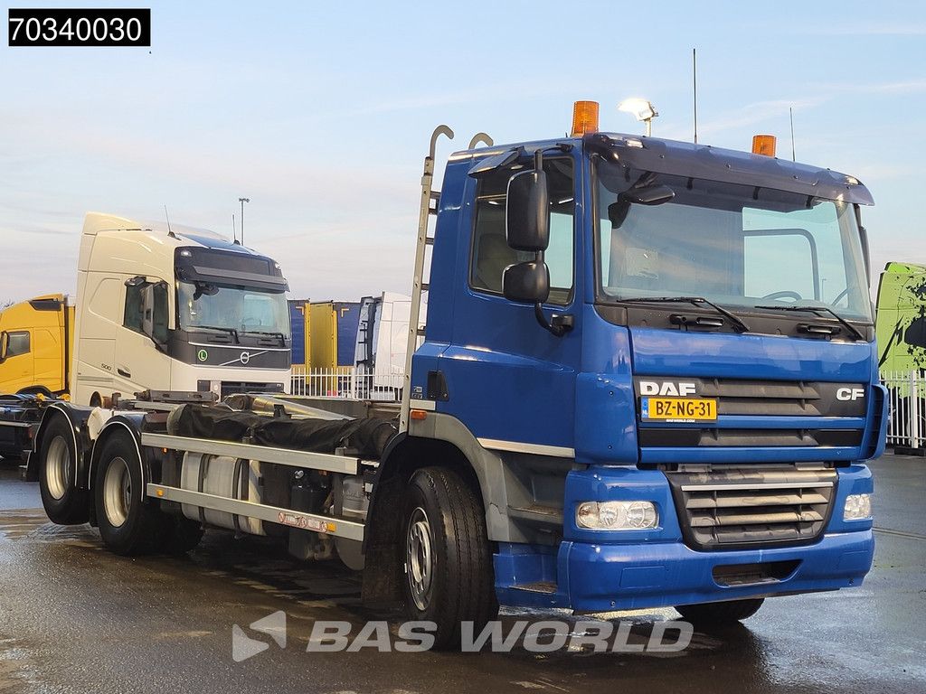 DAF CF85.410 6X2 NL-Truck VDL S-21 6200 container system Lift-Axle Euro 5