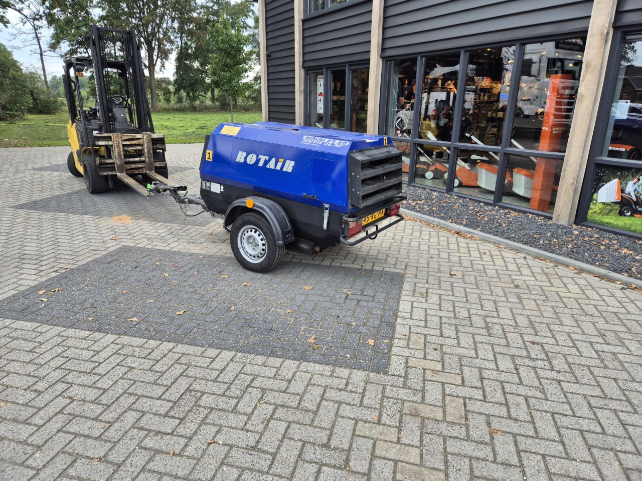 Gebruikte ROTAIR MDVN52AP compressor 5200 l/min