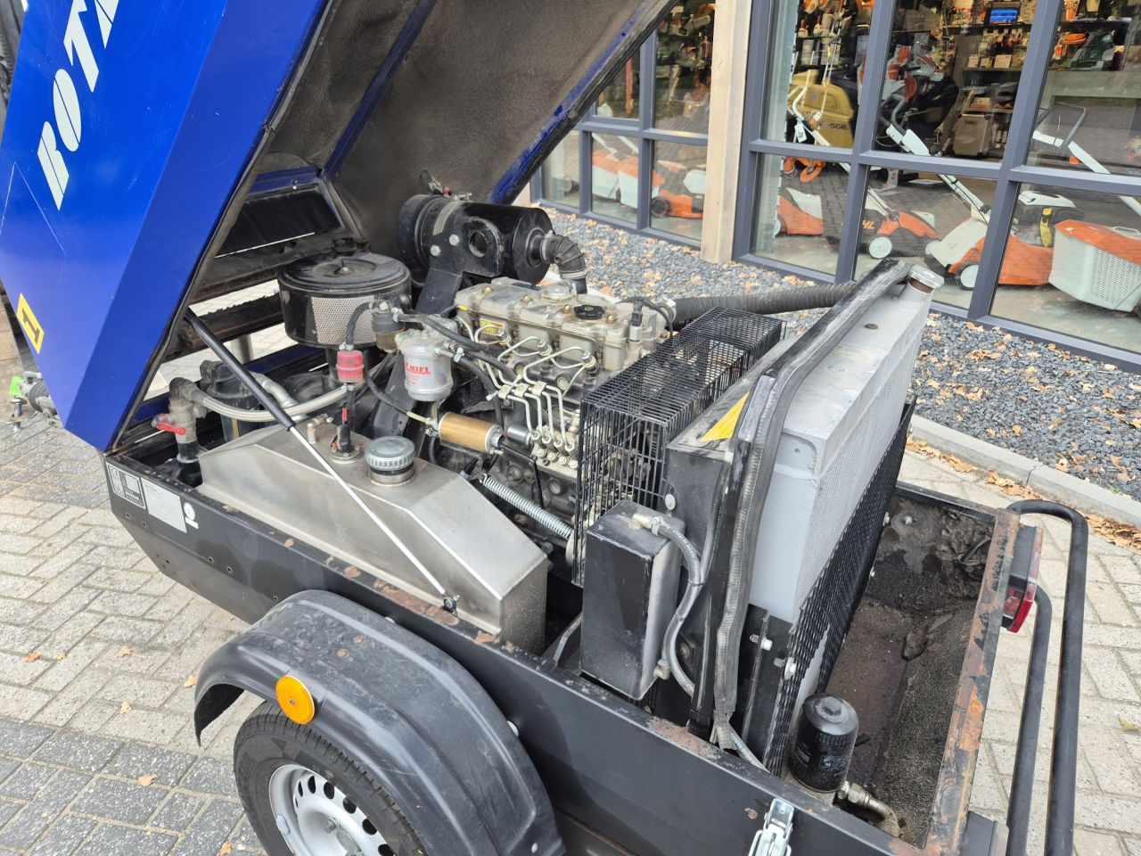 Gebruikte ROTAIR MDVN52AP compressor 5200 l/min