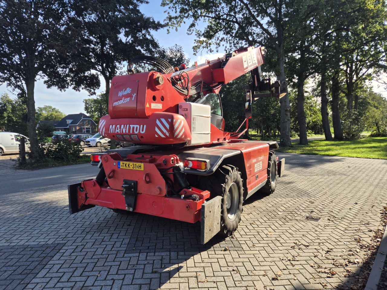 MANITOU MRT 2150 privilege plus roterende verreiker 21 m