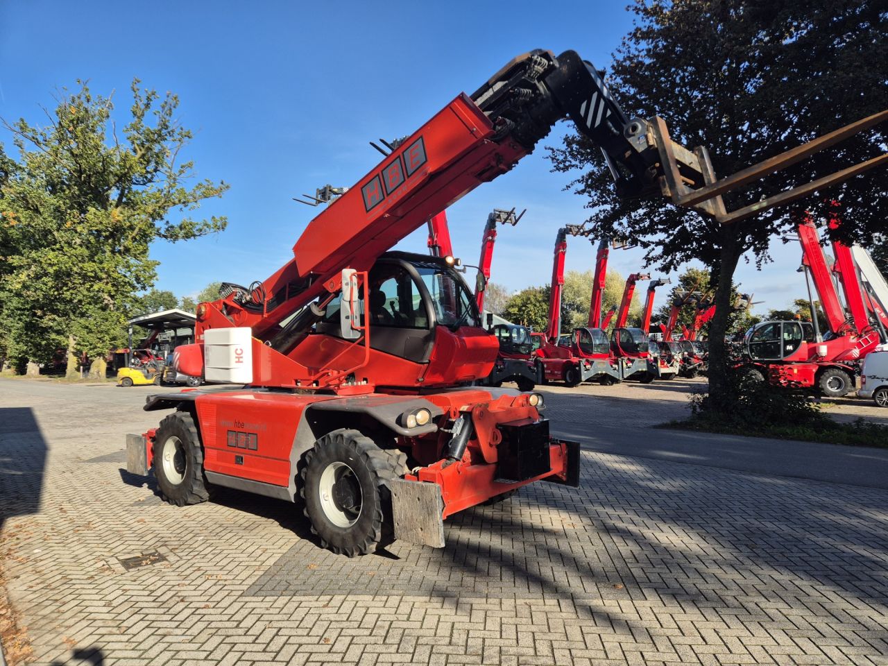 MANITOU MRT 2150 privilege plus roterende verreiker 21 m