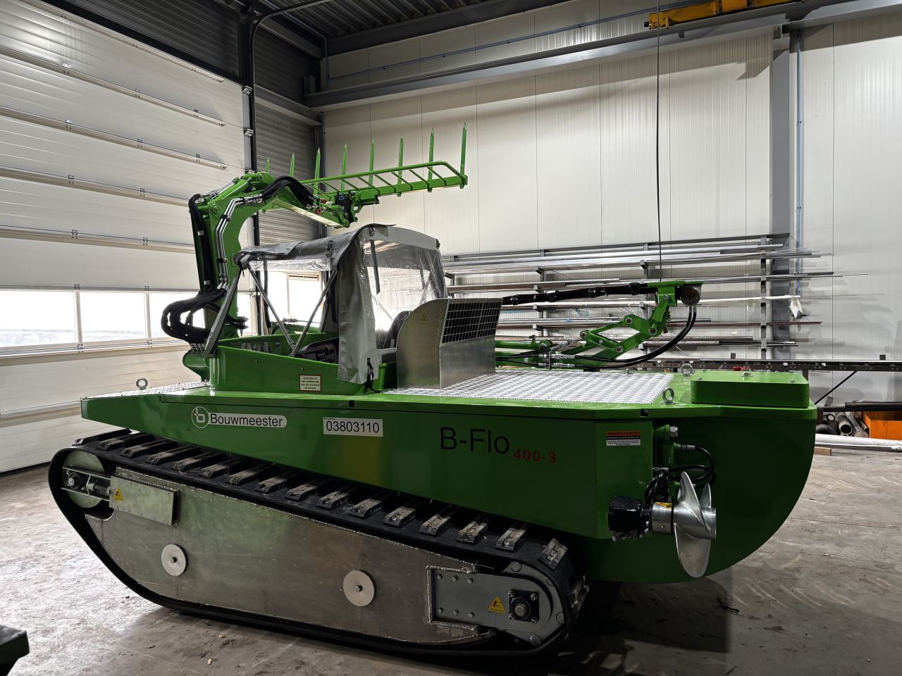 Amfibie machine