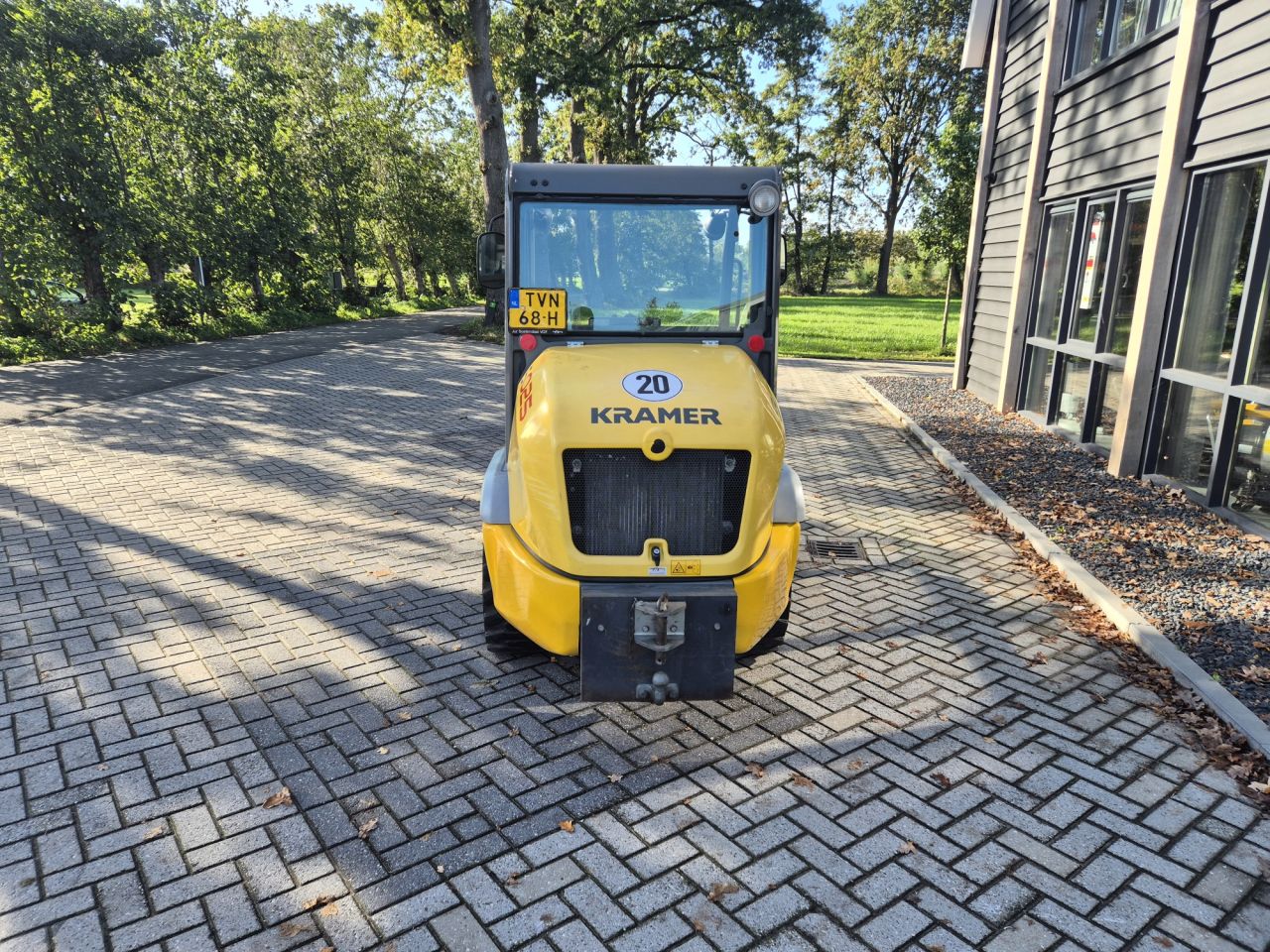 KRAMER 5025 minishovel met 4-wiel besturing