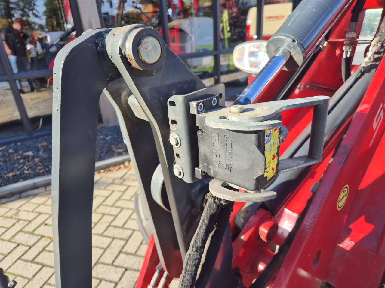 Gebruikte SCHÄFFER 4670 wiellader met gewicht van 3150 kgs