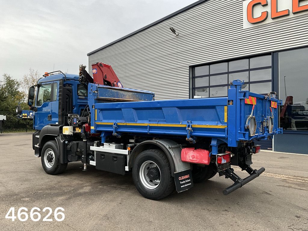 Man TGS 18.360 4x4 Euro 6 HMF 12 Tonmeter laadkraan