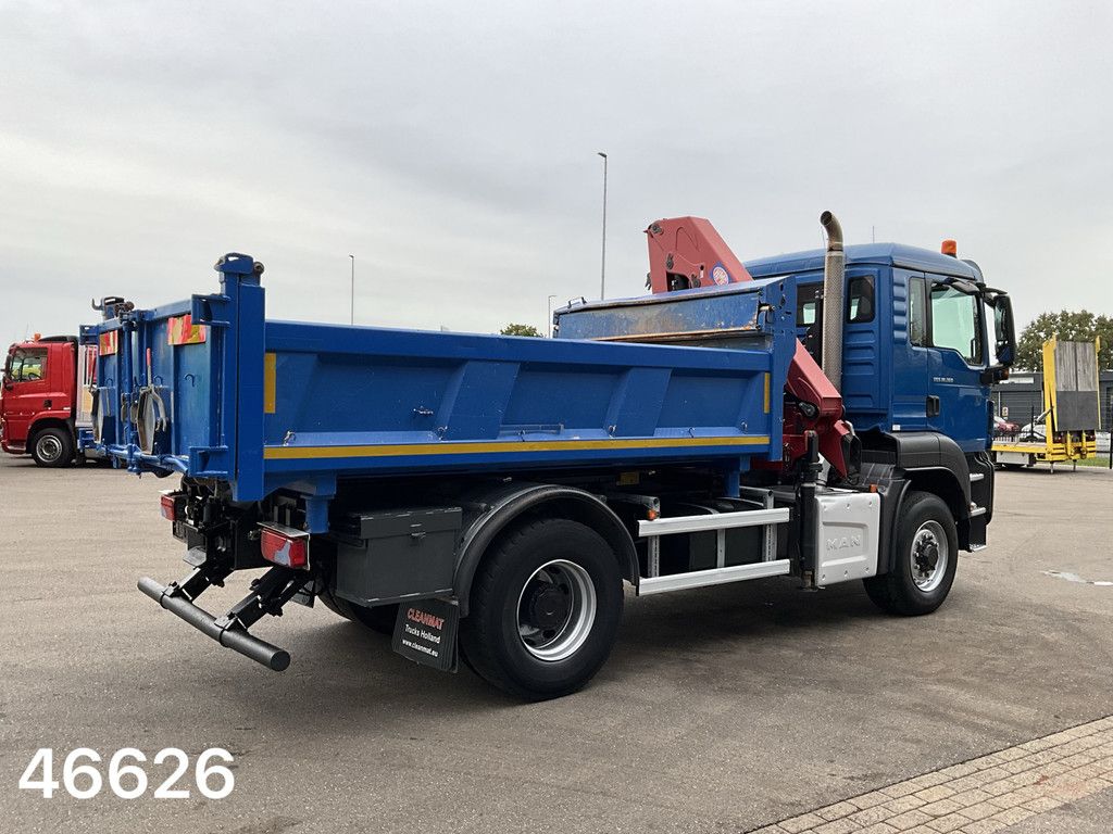 Man TGS 18.360 4x4 Euro 6 HMF 12 Tonmeter laadkraan