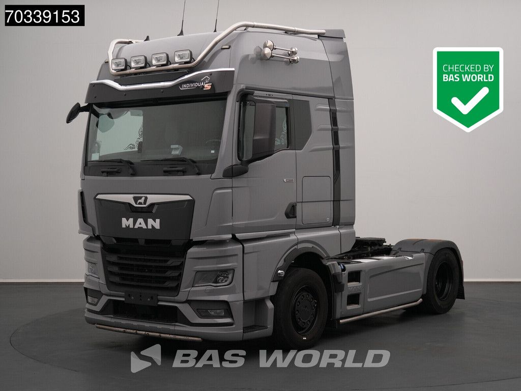 MAN TGX 18.510 4X2 Individual Lion S! GX Retarder Full-Air APK 08-2027 2x Tanks Standklima Navi ACC