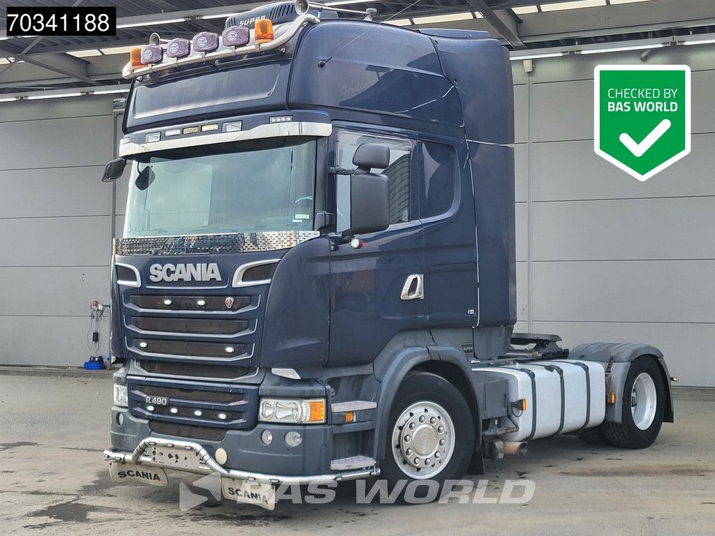 Scania R R490 4X2 Retarder Hydraulic Standklima Navi Alcoa's