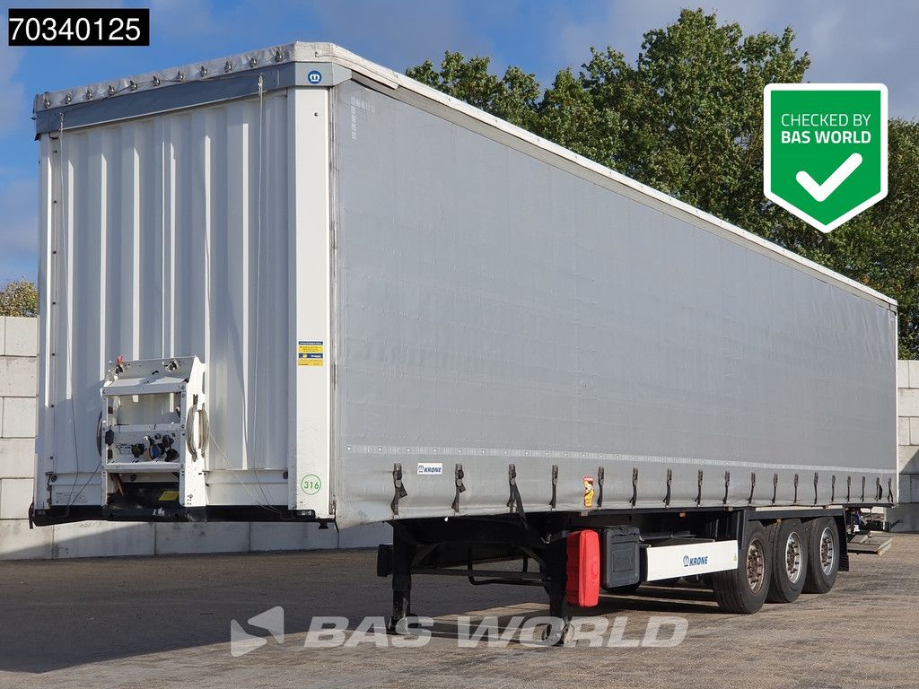 Krone SD 3 axles Lift Axle Sliding Roof Hardwood Omega