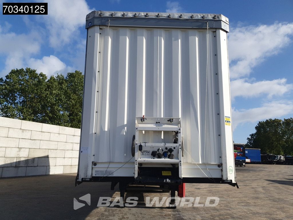 Krone SD 3 axles Lift Axle Sliding Roof Hardwood Omega