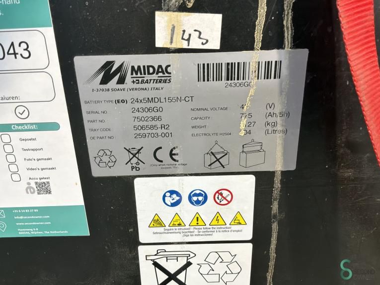 Batterijen Elektrisch Midac 24X5MDL155N-CT 2020