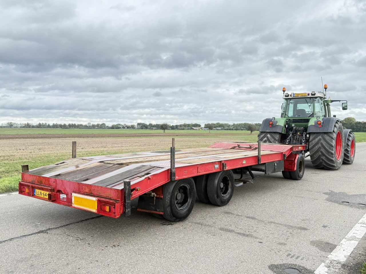 Goldhofer 3 asser dieplader