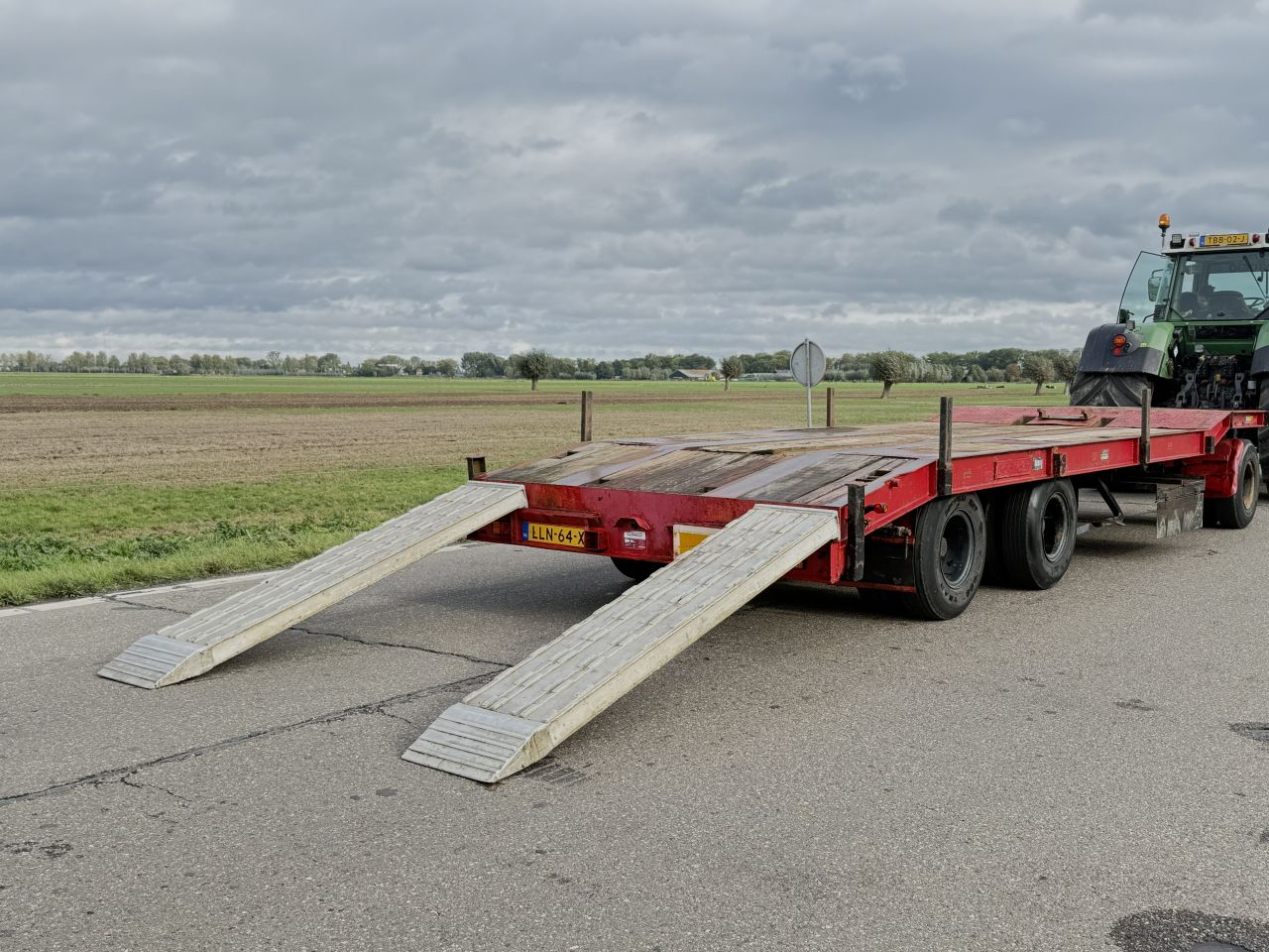 Goldhofer 3 asser dieplader