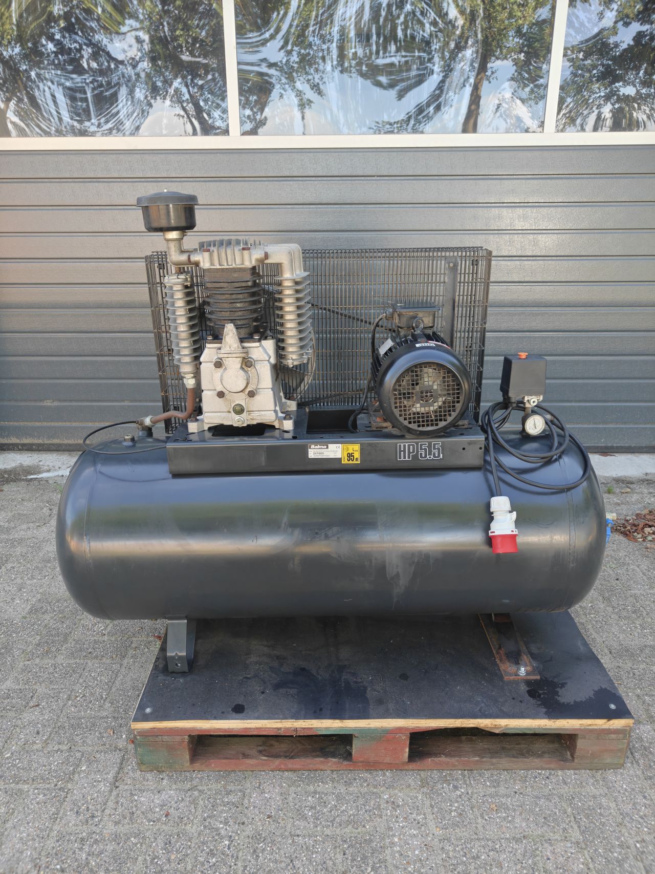 Balma compressor NS39-270 5.5 KW 650L/Min