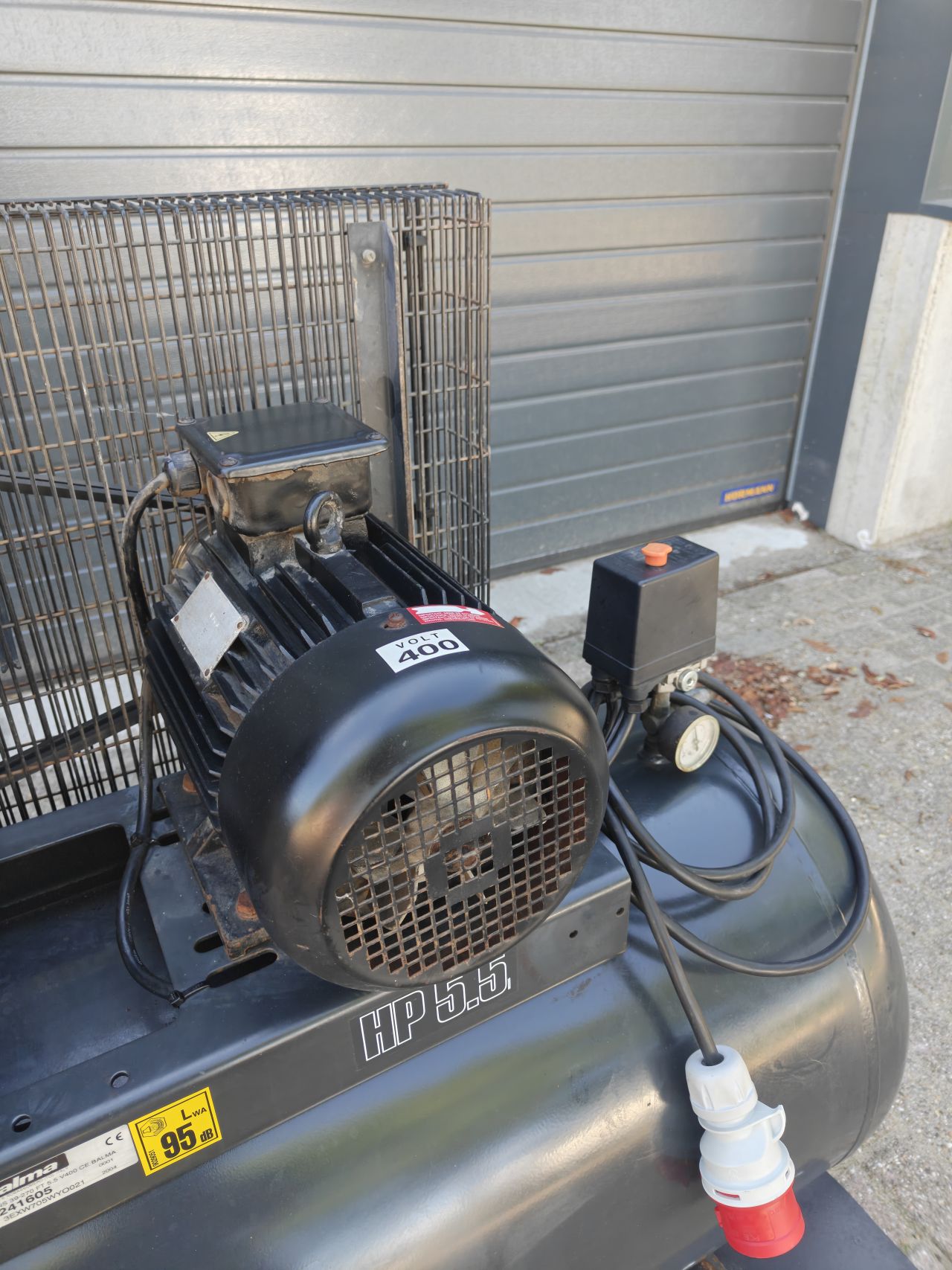 Balma compressor NS39-270 5.5 KW 650L/Min