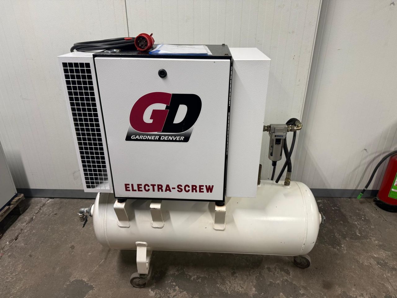 Gardner Denver schroefcompressor 4Kw 500L/min
