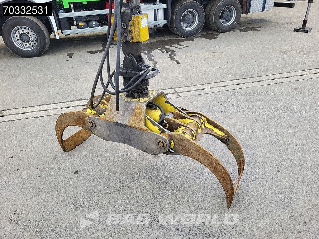 Mercedes Arocs Arocs 3358 6X4 TAJFUN LIV 190Z Crane Holztransport Full Steel suspension Retarder Euro 6