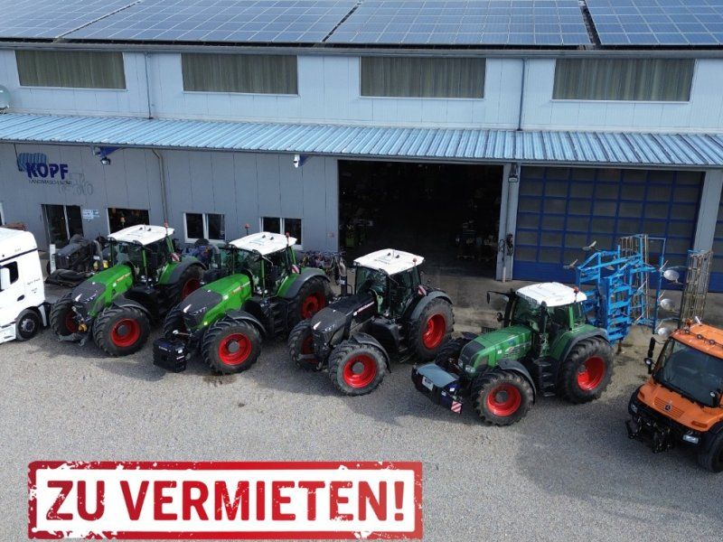 Fendt zu vermieten 512 / 724 / 728 / 820 / 936 / 939