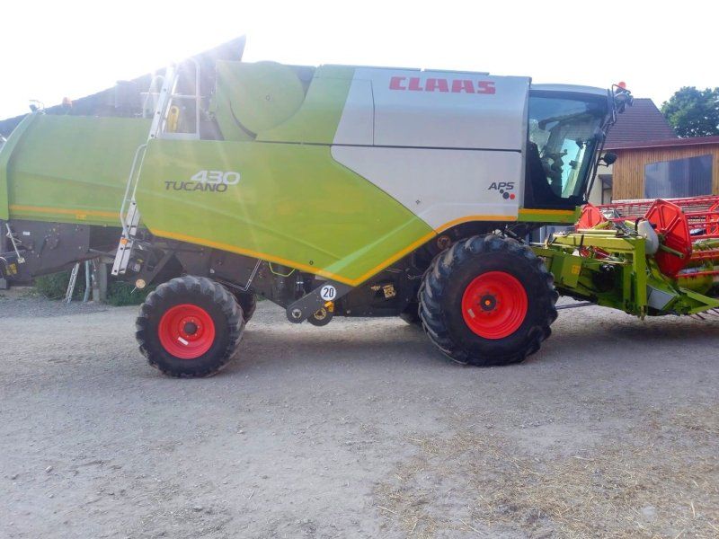 Claas Tucano 430 Auto Contour, 3D, Spreuverteiler, Mercedes Moto