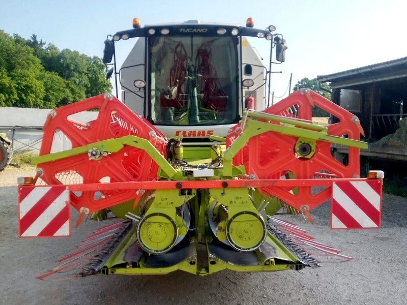 Claas Tucano 430 Auto Contour, 3D, Spreuverteiler, Mercedes Moto