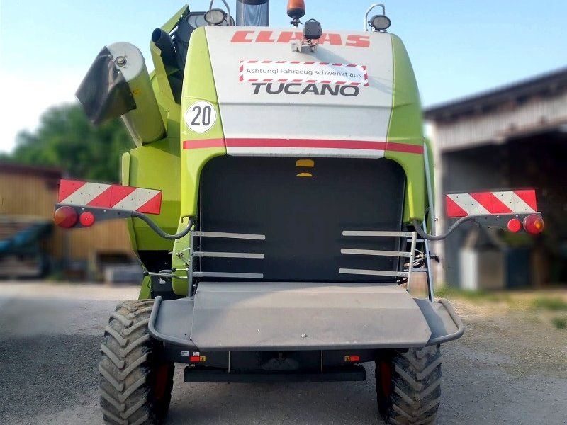 Claas Tucano 430 Auto Contour, 3D, Spreuverteiler, Mercedes Moto