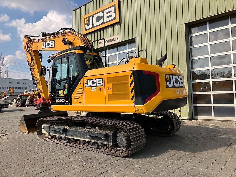 JCB 220X mit Wolff Abbruchgitter