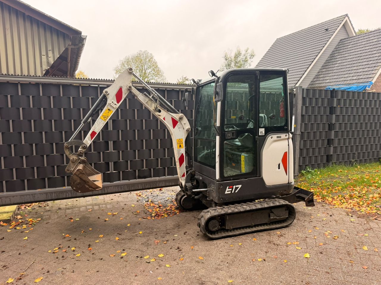 Bobcat e17 minigraver kubota yanmar minishovel takeuchi