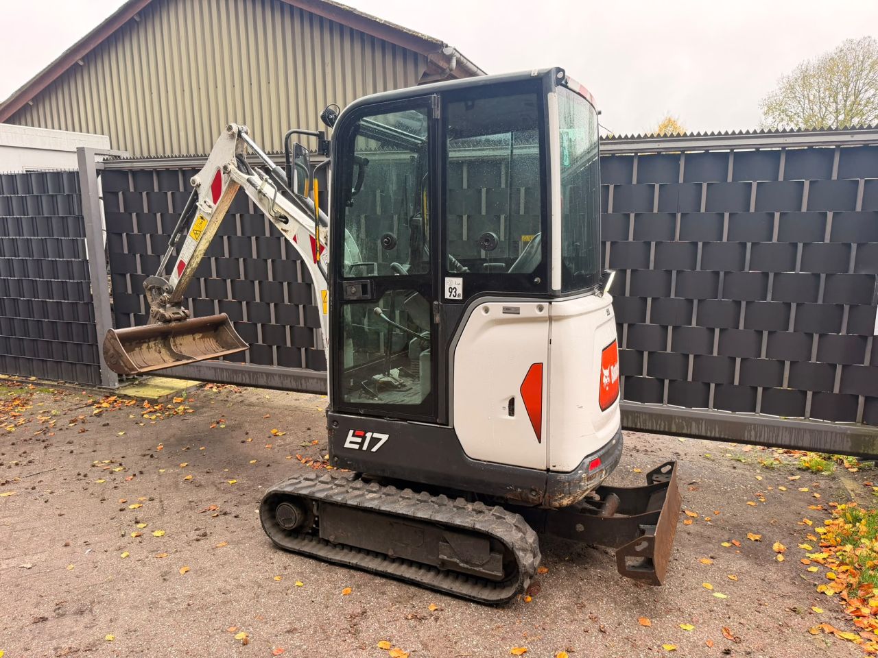 Bobcat e17 minigraver kubota yanmar minishovel takeuchi