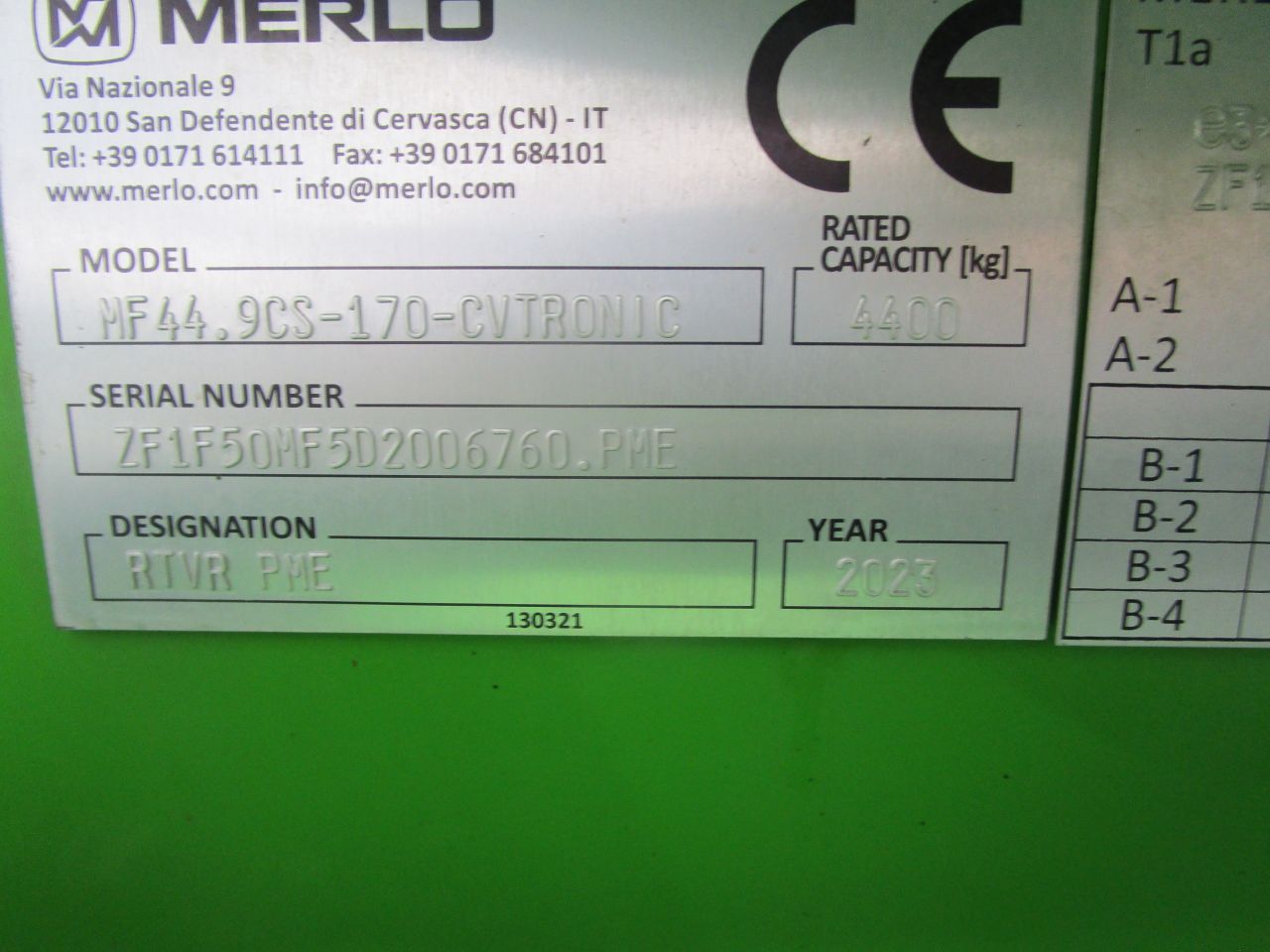 Merlo 44.9 tf multifarmer 580 uren !!!!!!!!!