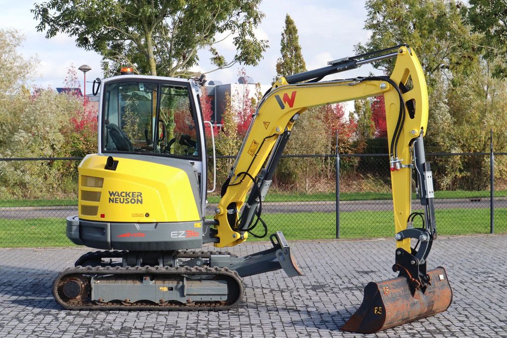 WACKER NEUSON EZ36 | VDS | 3X BUCKET | LOW HOURS! | QUICK COUPLER | AIRCO