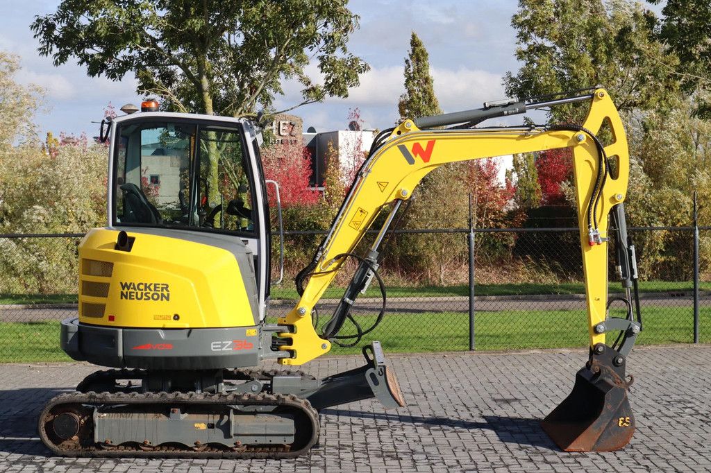 WACKER NEUSON EZ36 | VDS | 3X BUCKET | LOW HOURS! | QUICK COUPLER | AIRCO