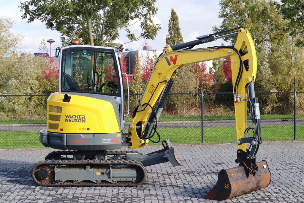 WACKER NEUSON EZ36 | VDS | 3X BUCKET | LOW HOURS! | QUICK COUPLER | AIRCO