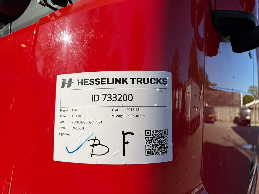 DAF XF 410 Space CAb l NL Truck APK/TUV 02-01-2027
