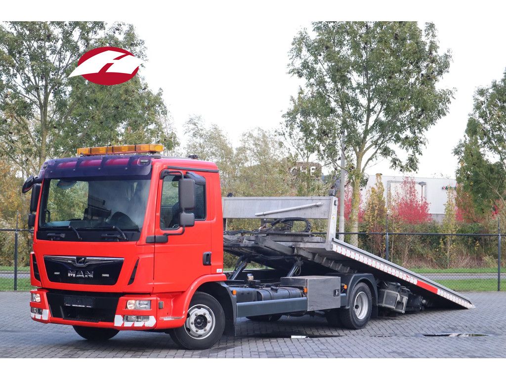 MAN TGL 12.220 4X2 | SLIDING PLATF | DANCO | 2X WINCH | BRILLE | EURO 6