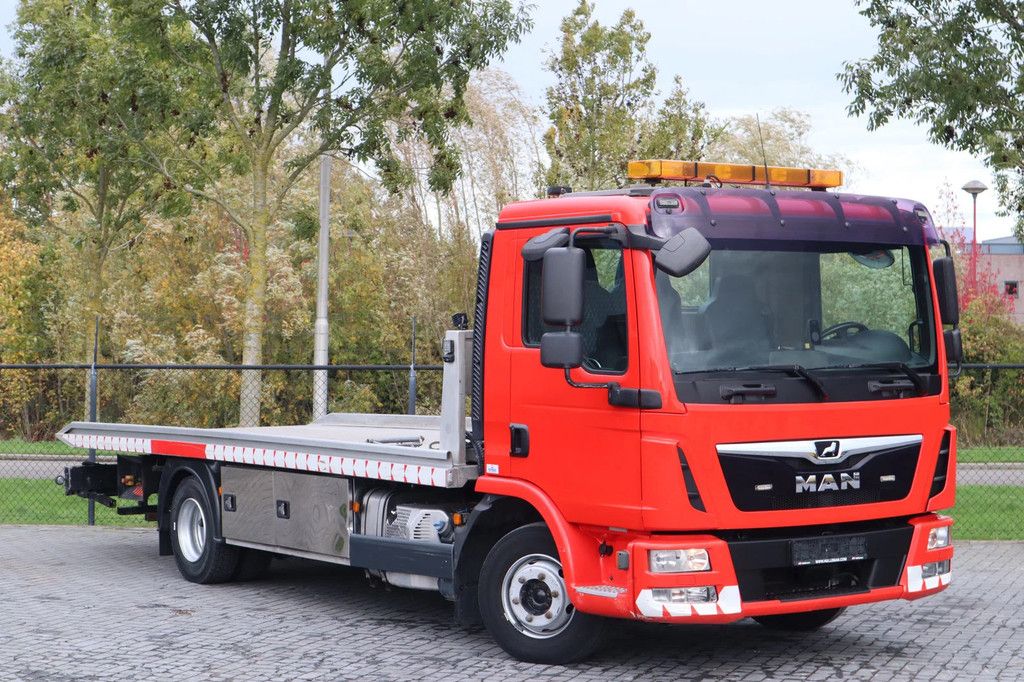 MAN TGL 12.220 4X2 | SLIDING PLATF | DANCO | 2X WINCH | BRILLE | EURO 6
