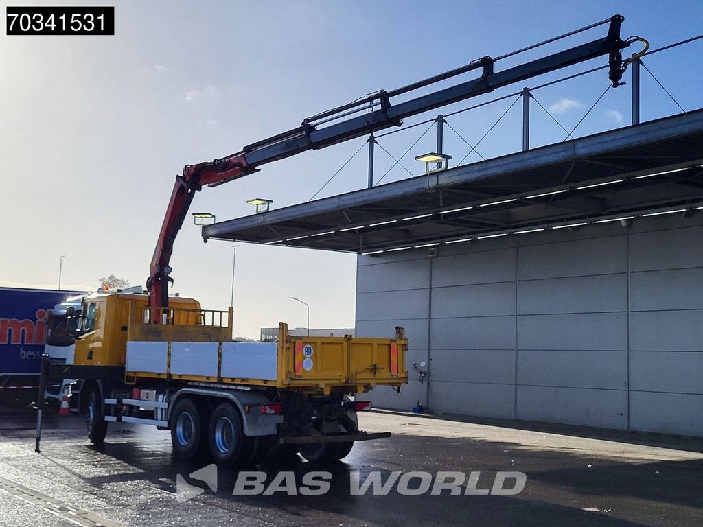 Scania G G440 6X4 Palfinger PK18002 EH Crane Kran 7m3 Tipper Big-Axle Full Steel Euro 5