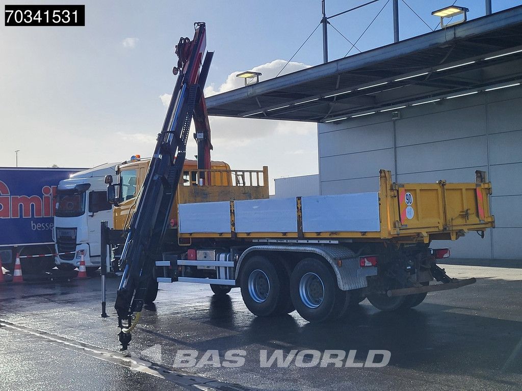 Scania G G440 6X4 Palfinger PK18002 EH Crane Kran 7m3 Tipper Big-Axle Full Steel Euro 5