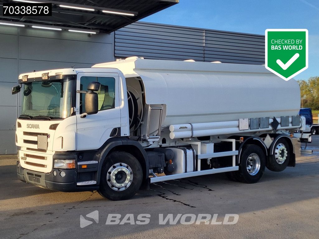 Scania P P310 6X2 TRAILOR 18835Liter Fuel tank 5 compartments ADR Lift + Steering axle Euro 4